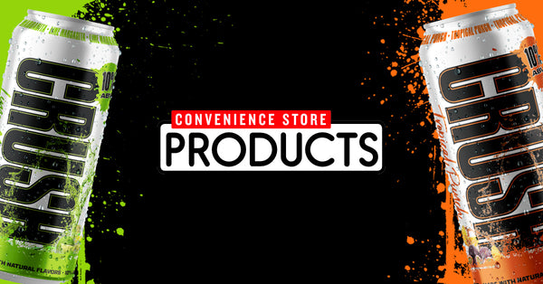 Convenience Store Products: CRUSH Tropical Punch and CRUSH Lime Margarita