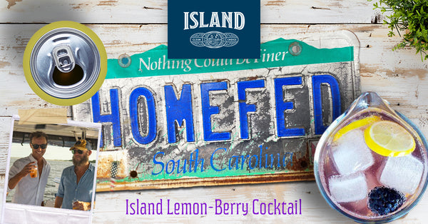 Homefed Friday - Island Lemon-Berry Cocktail