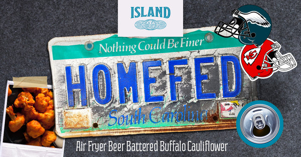 Homefed Friday: Air Fryer Beer Battered Buffalo Cauliflower