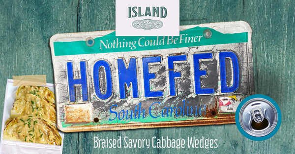 Homefed Friday: Braised Savory Cabbage Wedges