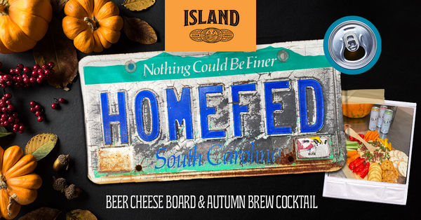 Homefed Friday: Beer Cheese Board & Autumn Brew Cocktail