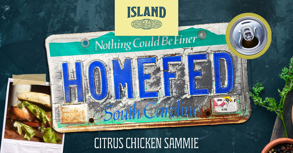 Homefed Friday: Grilled Citrus Chicken Sammie with Chimichurri Sauce