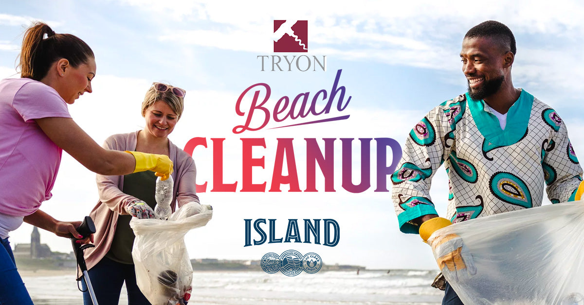 Earth Day: Beach Cleanup with Tryon Distributing – Island Brands USA