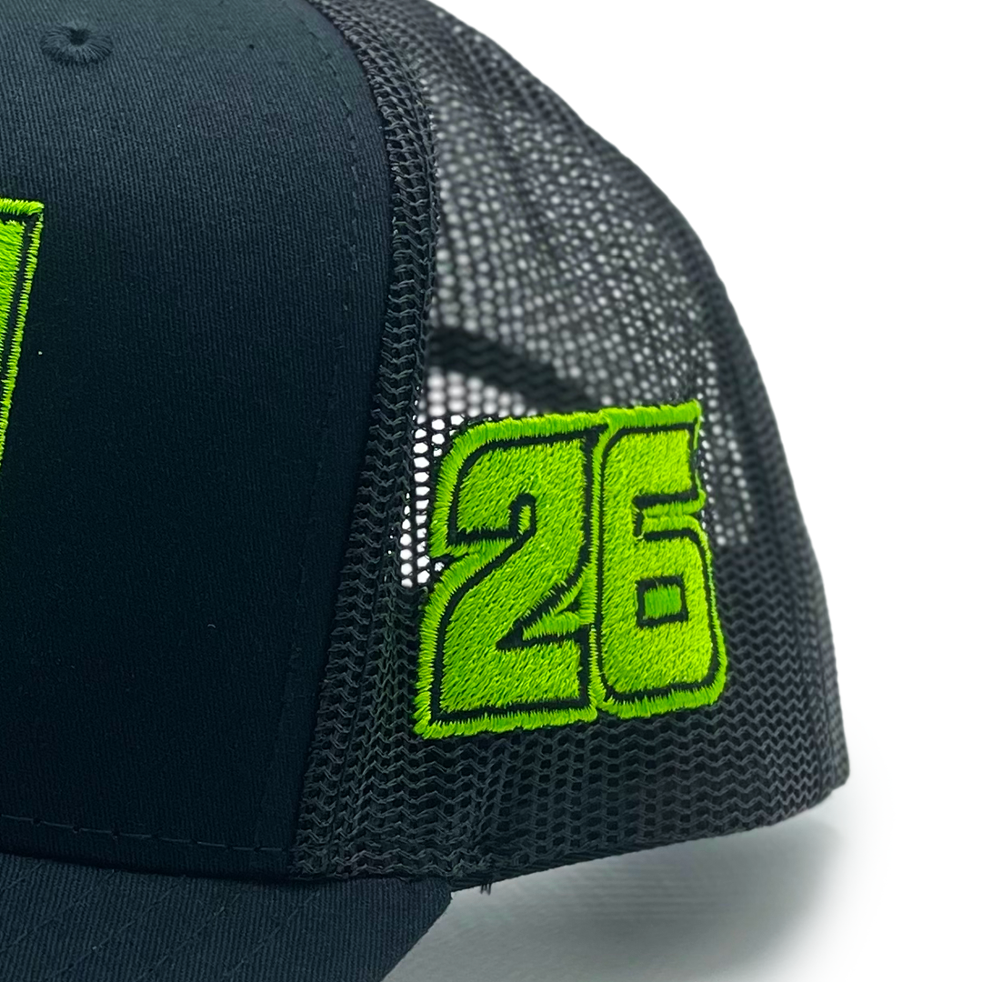 CRUSH Racing Hat - Lime Margarita