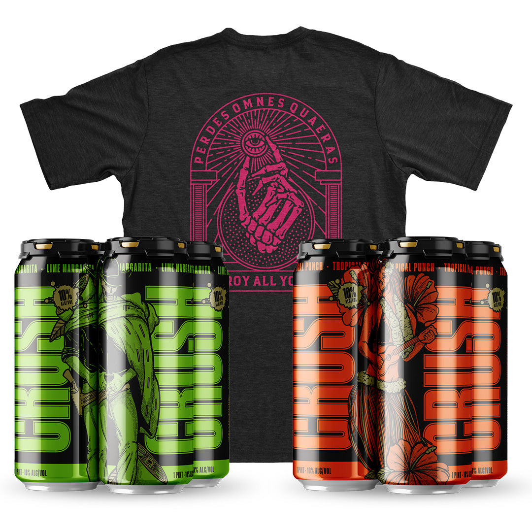 CRUSH BUNDLE (FREE SHIRT): Lime Margarita + Tropical Punch