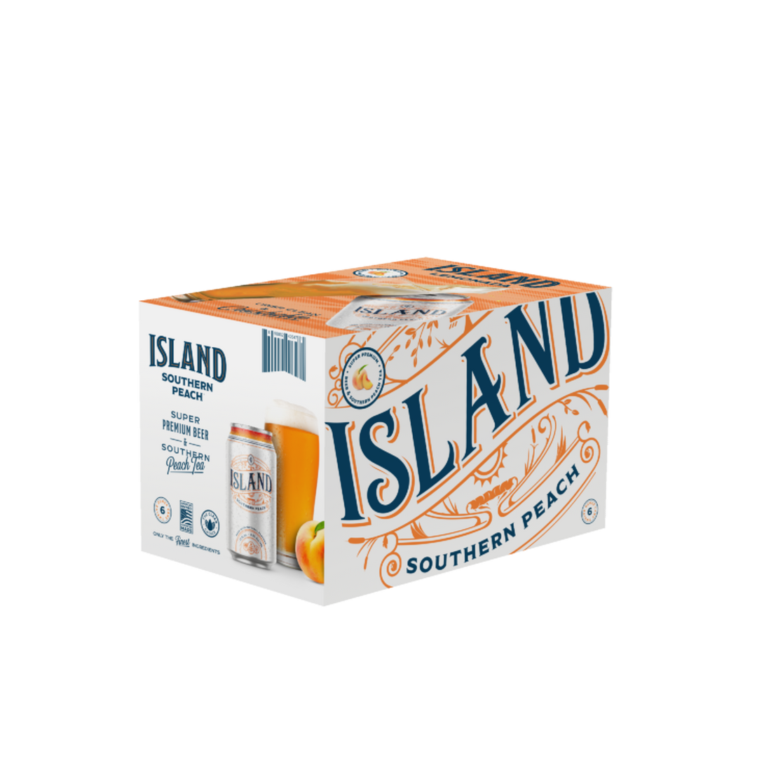 Island Southern Peach - Beer & Southern Peach Tea | Island