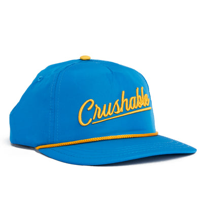 Crushable Nylon  5 Panel Rope Hat