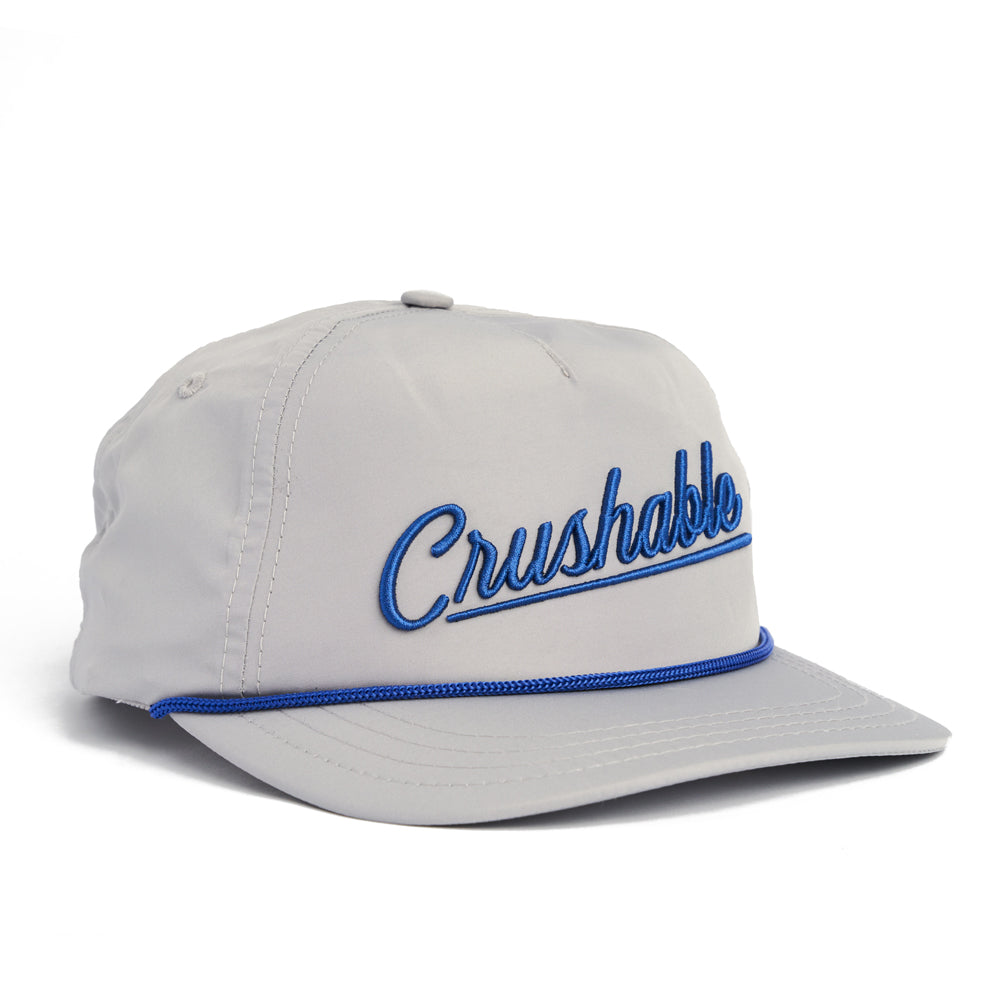 Crushable Nylon  5 Panel Rope Hat