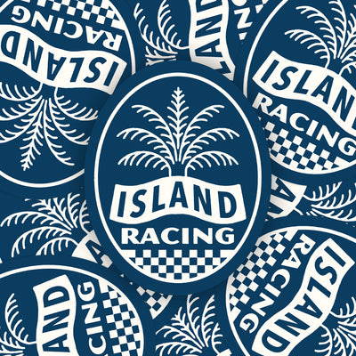 Island Racing Palm | Sticker
