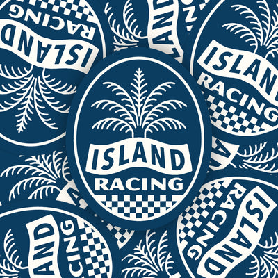 Island Racing Palm | Sticker